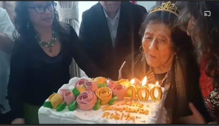 Rosita Castillo Lara: ejemplar costurera y madre de familia cumple 100 años de vida