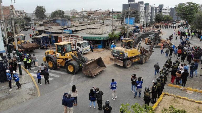 Municipalidad de Lima recupera espacio público para ejecución de Vía Expresa Sur