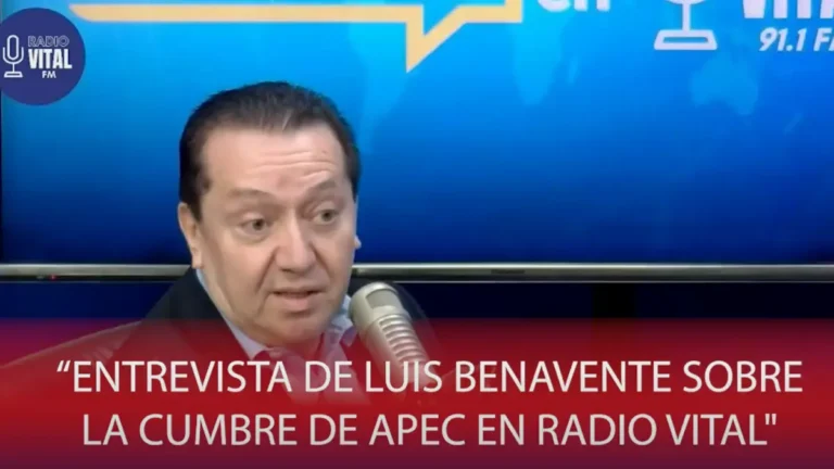 Análisis de Luis Benavente sobre la Cumbre de APEC y temas de actualidad en entrevista con Radio Vital [Video]