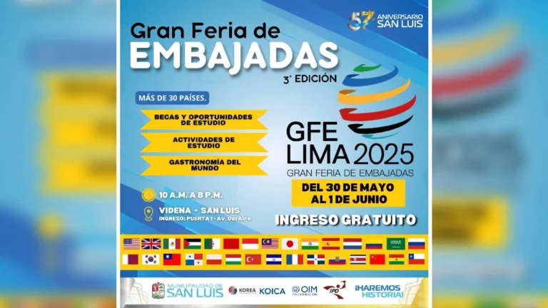 San Luis se convierte en el epicentro cultural del mundo con la Gran Feria de Embajadas 2025
